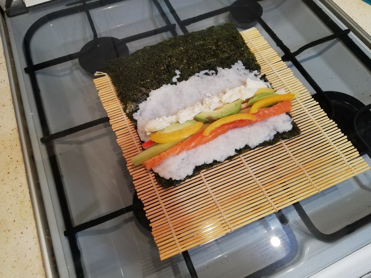 Ленивые суши в домашних условиях пошаговый рецепт с фото