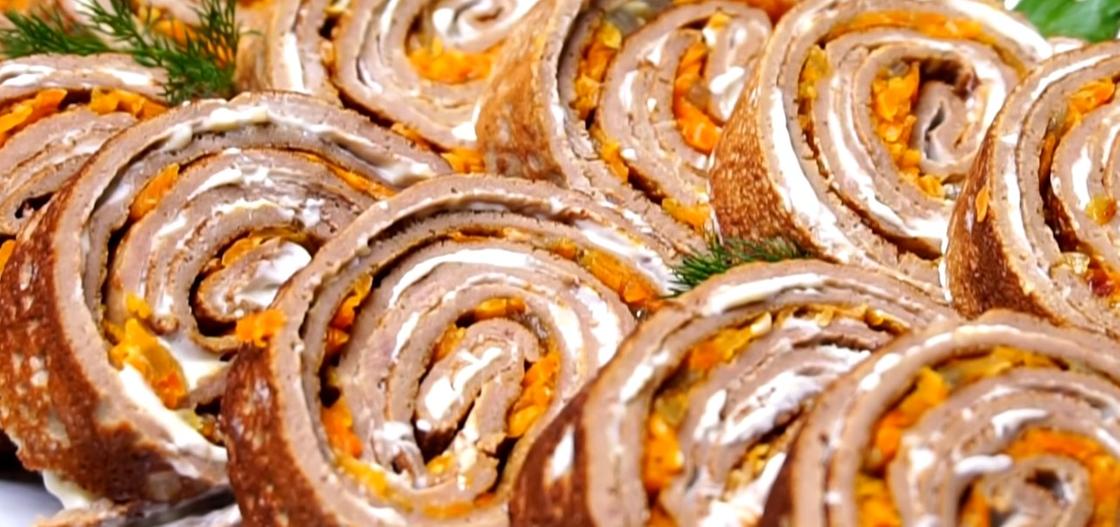 Рулетики Из Печени Рецепт С Фото